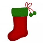 クリスマスのサンタの靴下を手作り！壁紙が保育園で必要？